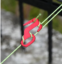 Stopper for tent 